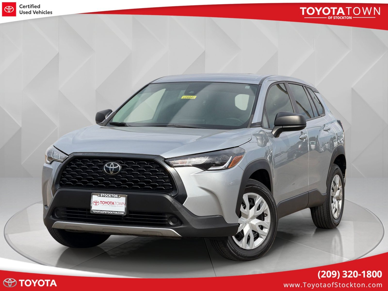 Certified Used 2022 Sonic Silver Toyota L image 1