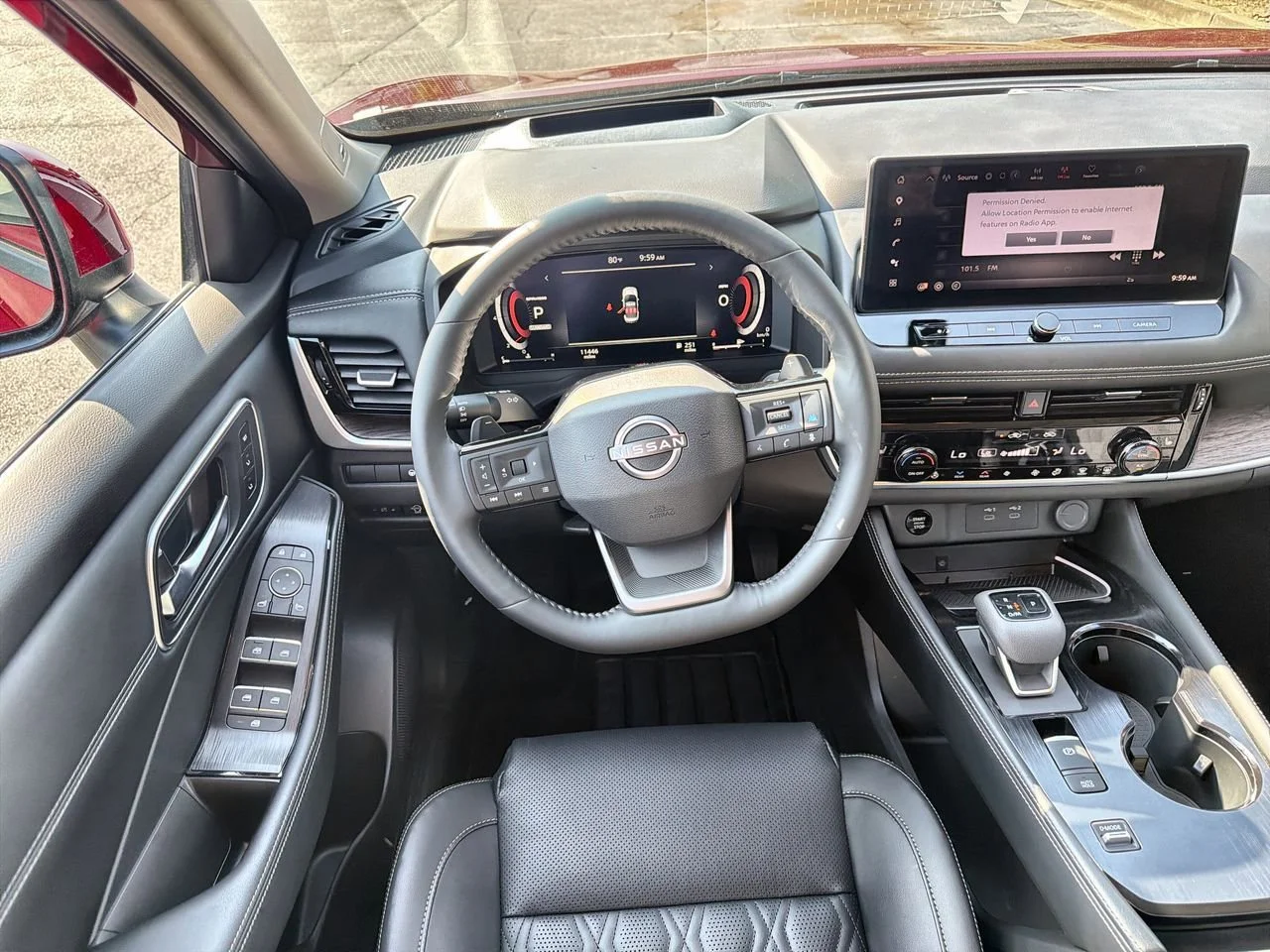 Used 2025 Red Nissan Platinum FWD image 10