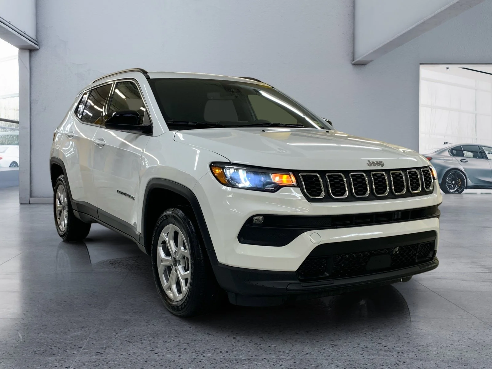 New 2026 Bright White Jeep North image 7