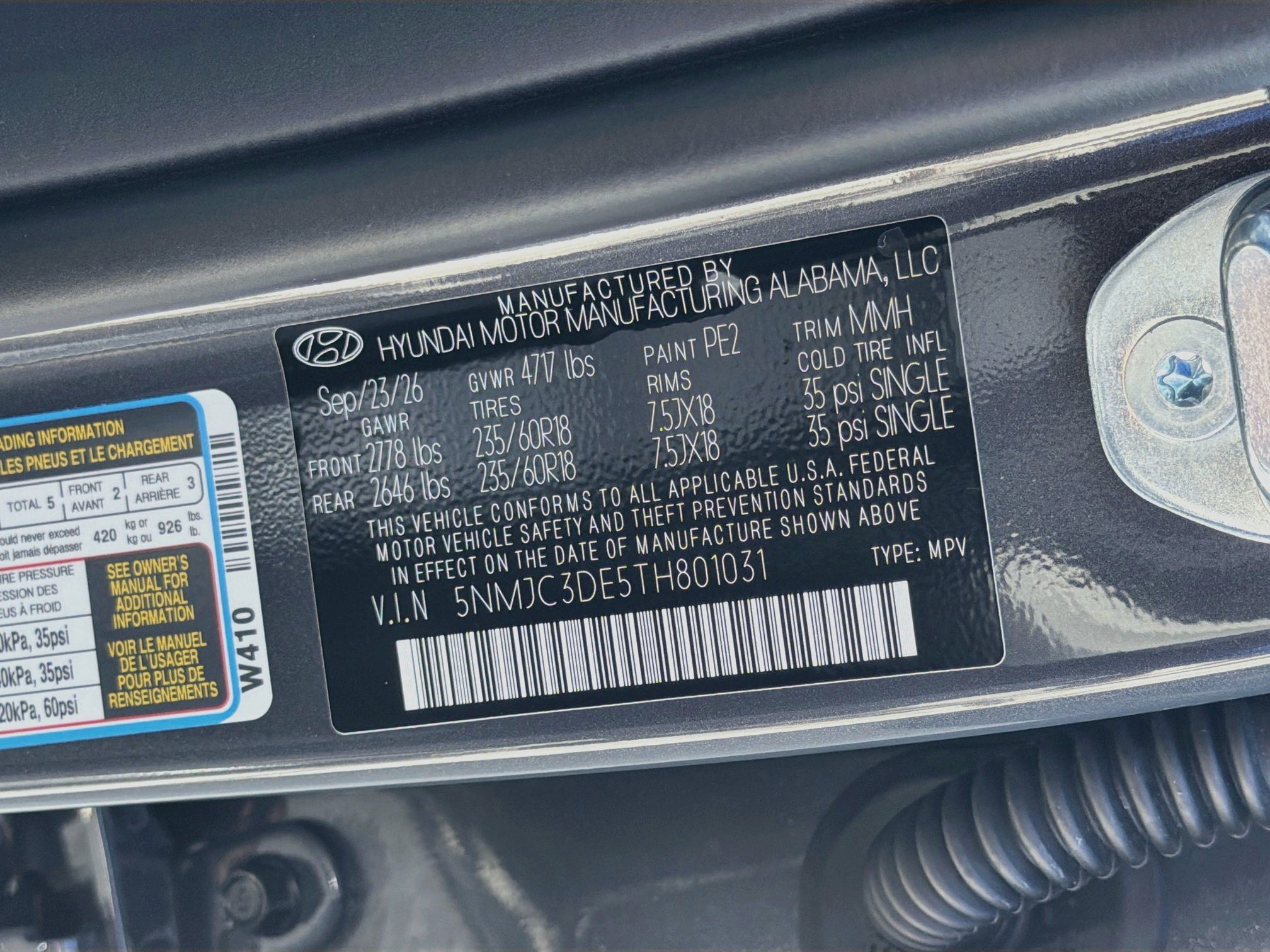 New 2026 Ecotronic Gray Hyundai SEL Premium FWD image 50
