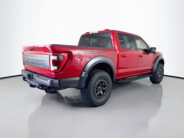 Used 2022 Red Ford Raptor image 7