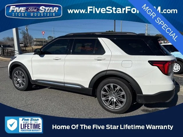 New 2026 Star White Metallic Tri-Coat Ford Platinum image 8