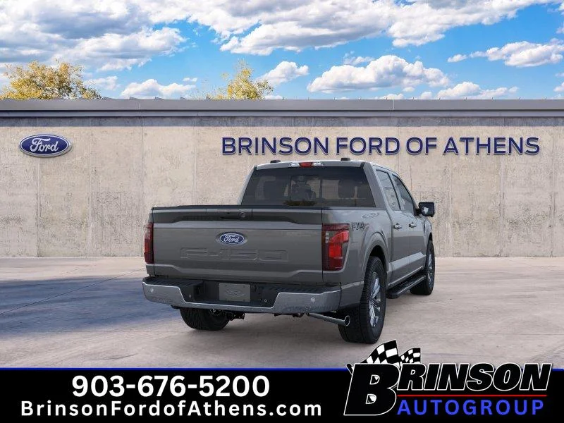 New 2026 Carbonized Gray Metallic Ford XLT image 8