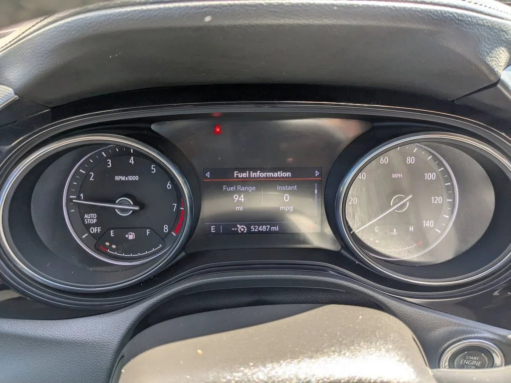 Used 2021 Dark Moon Blue Metallic Buick Preferred image 15