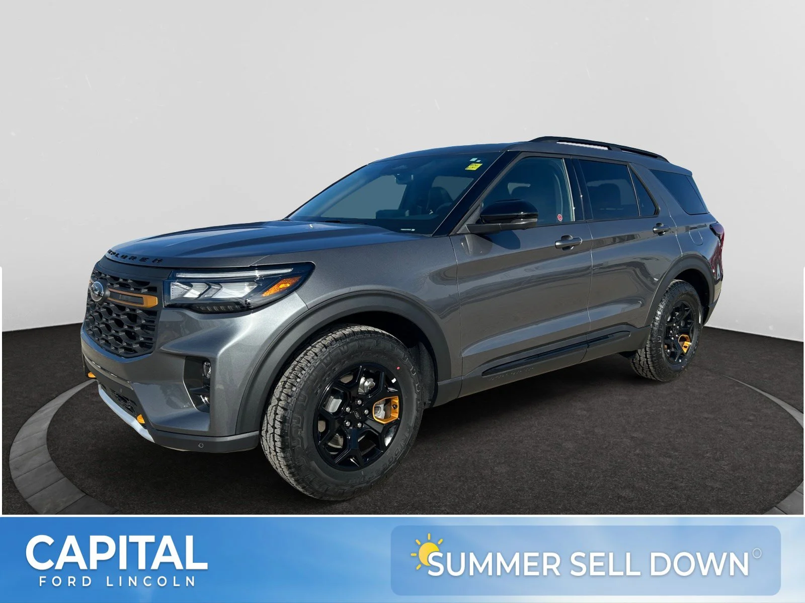 New 2026 Carbonized Grey Metallic Ford Tremor image 1