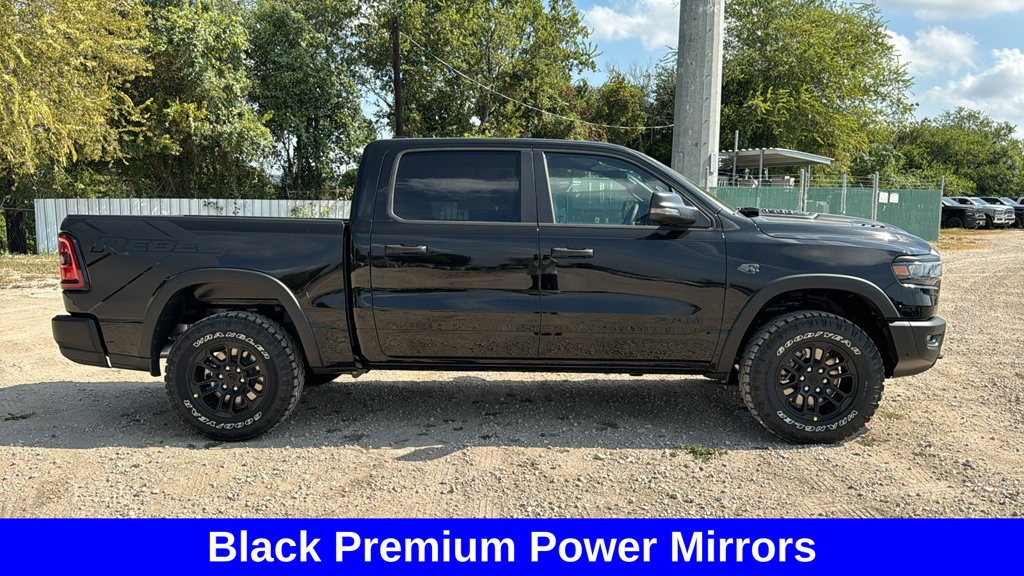 New 2027 Diamond Black Crystal Pearl-Coat Exterior Paint RAM Rebel image 8