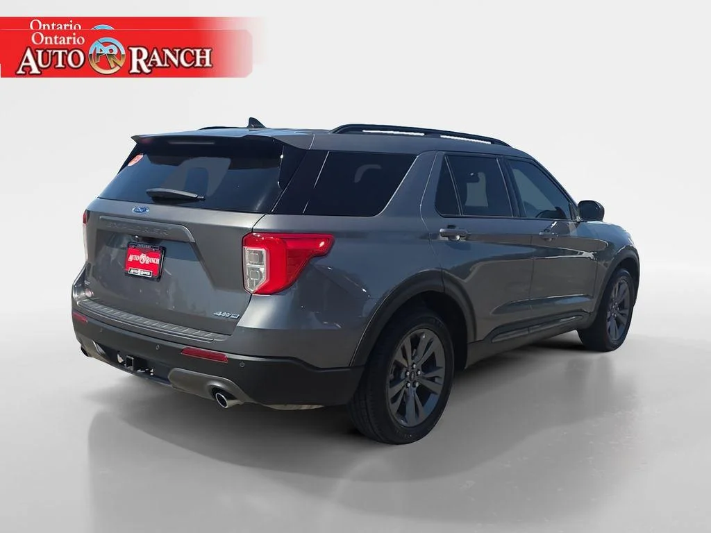 Used 2021 Carbonized Gray Metallic Ford XLT image 5