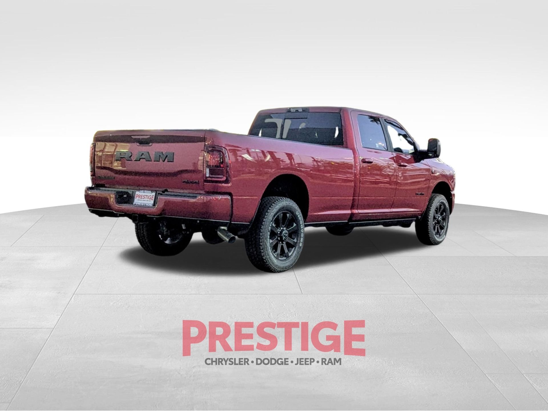 New 2026 Molten Red Pearl-Coat Exterior Paint RAM Laramie image 5