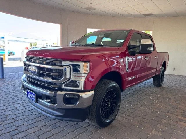 Used 2021 Red Ford King Ranch image 1