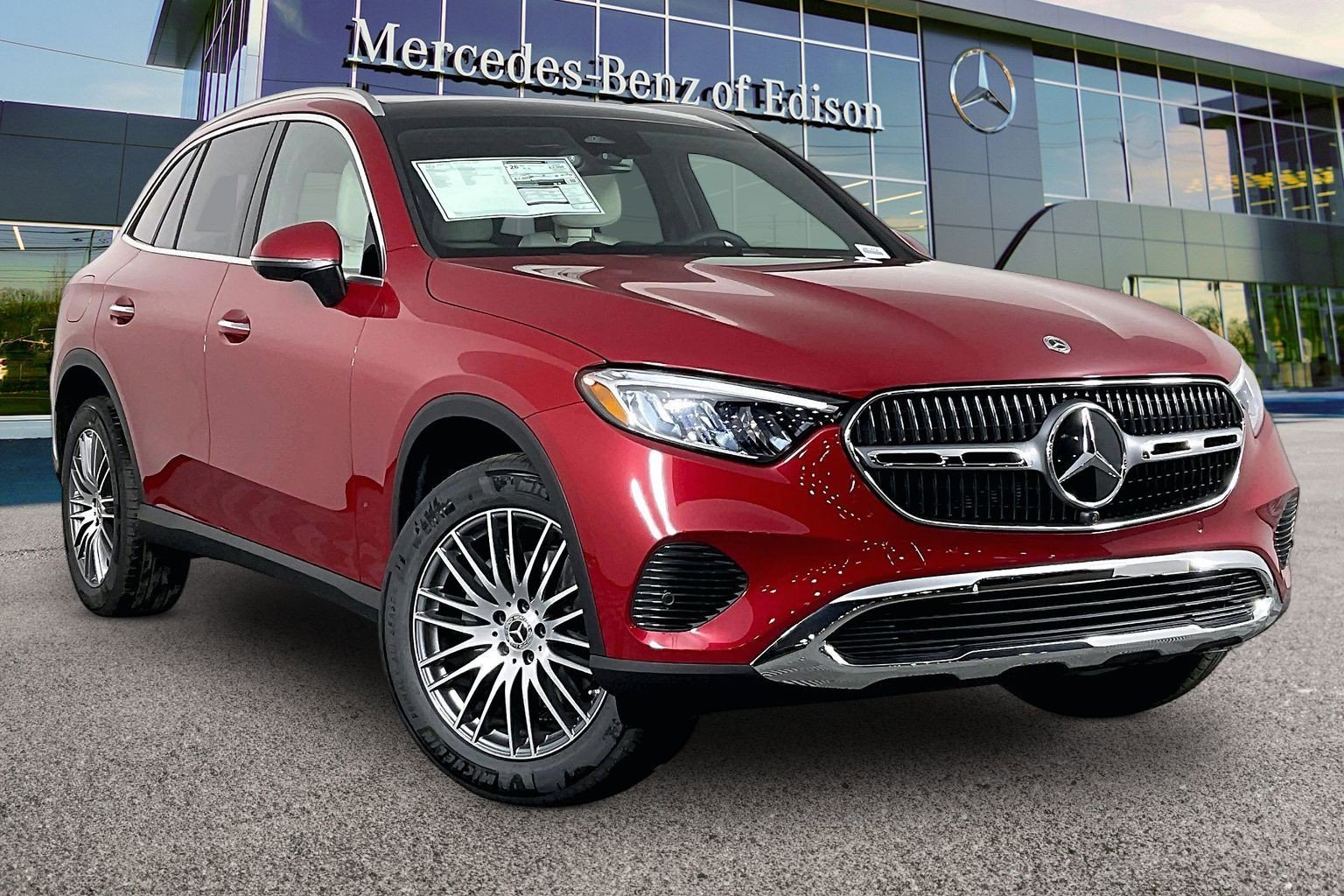 New 2026 MANUFAKTUR Patagonia Red Metallic Mercedes-Benz GLC 300 image 14