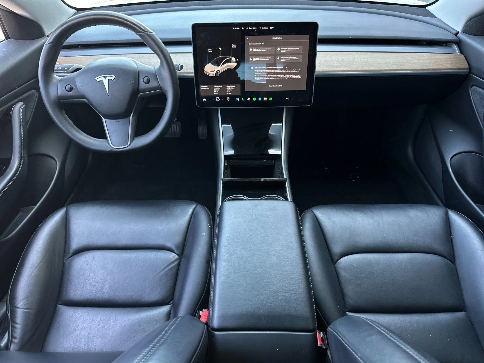 Used 2020 Pearl White Multi-Coat Tesla Long Range image 12
