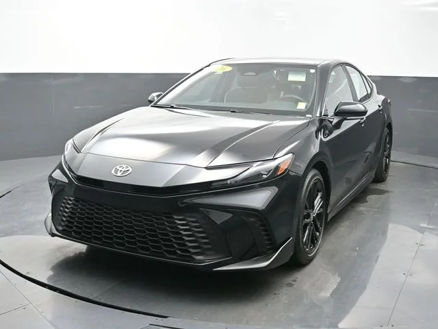 Used 2025 Black Toyota SE image 1