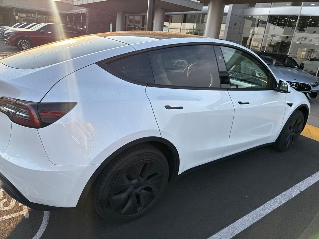 Used 2024 Pearl White Multi-Coat Tesla Long Range image 5