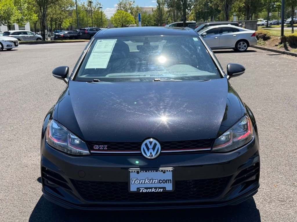 Used 2021 Deep Black Pearl Volkswagen 2.0T SE image 3