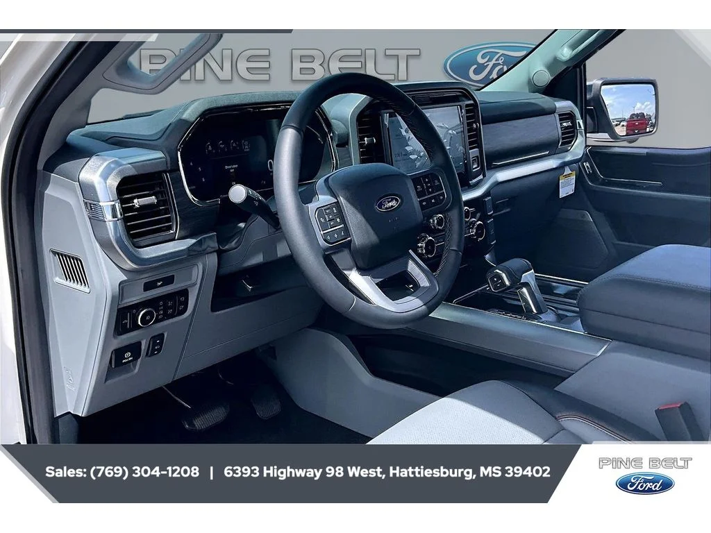New 2026 Star White Metallic Tri-Coat Ford Lariat® image 13