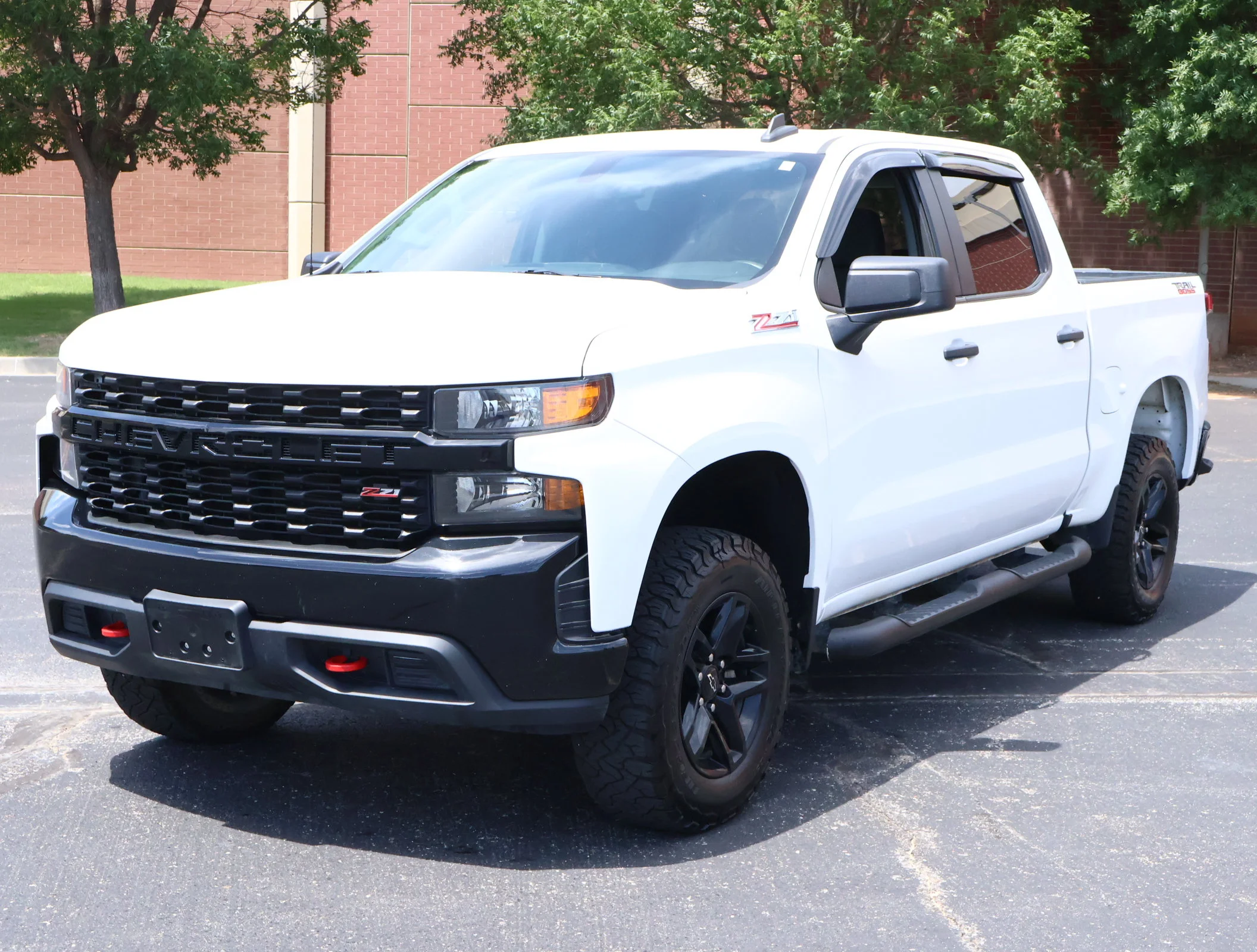 Used 2021 Summit White Chevrolet Custom Trail Boss image 26