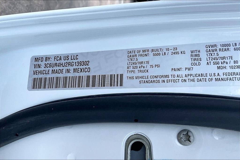 New 2024 Ram 2500 Tradesman 4D Crew Cab