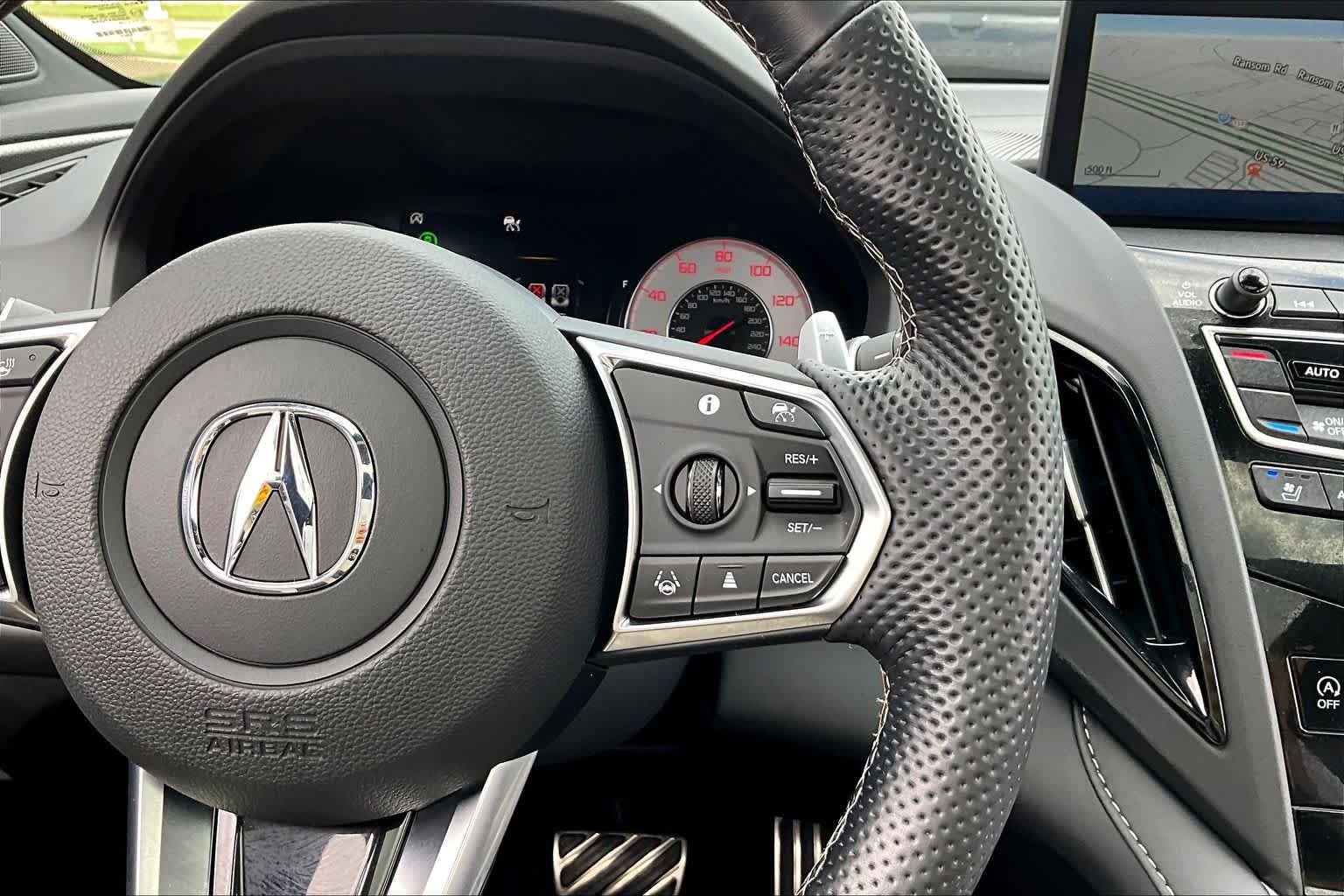 Used 2024 Apex Blue Pearl Acura w/A-Spec Advance Package image 39