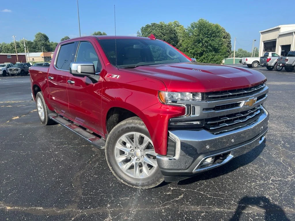 Used 2022 Cherry Red Tintcoat Chevrolet LTZ image 1