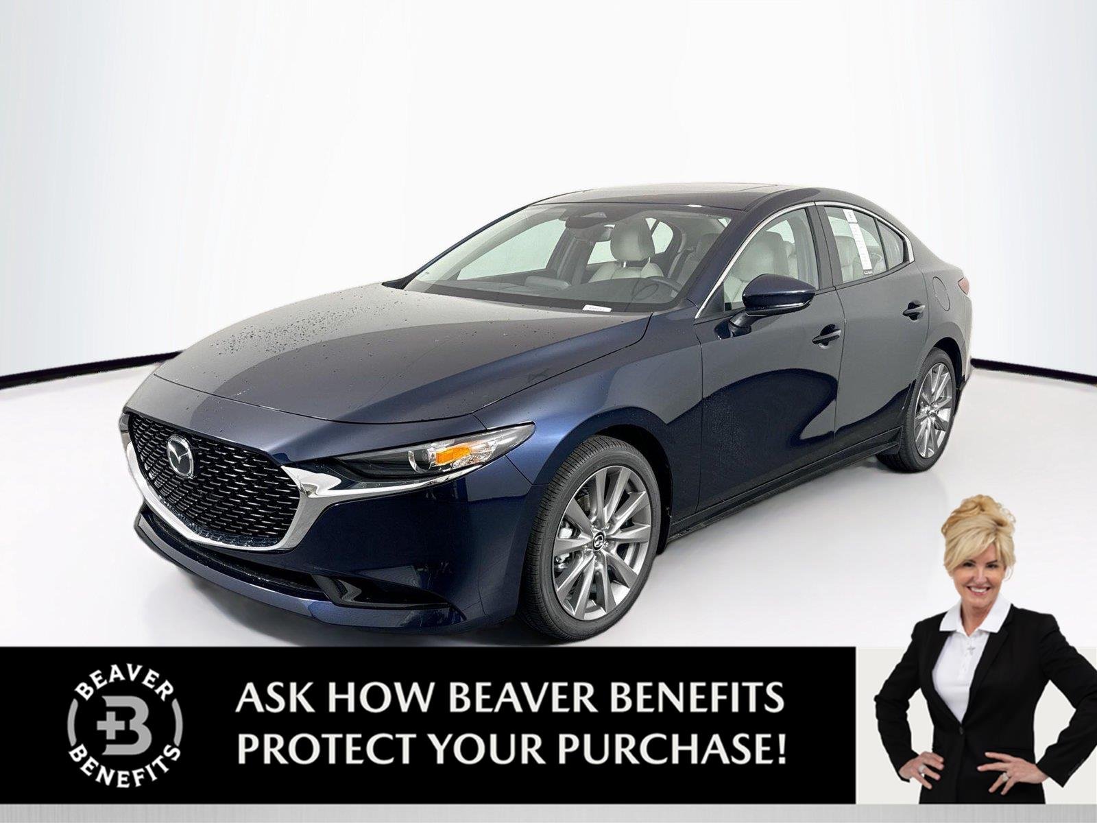 New 2026 Deep Crystal Blue Mica Mazda 2.5 S Preferred image 1