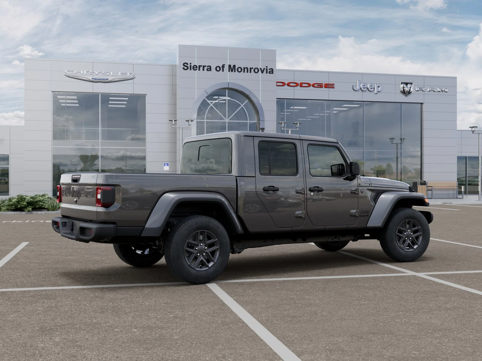 New 2026 Granite Crystal Metallic Clear-Coat Exterior Paint Jeep Sport S image 30