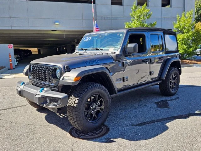 Used 2024 Gray Jeep Willys 4xe image 3