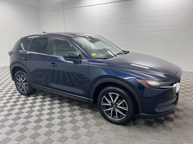 Used 2018 Blue Mazda Touring image 4
