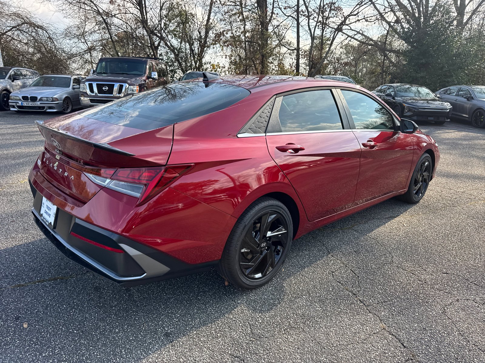 New 2026 Ultimate Red Hyundai SEL Sport Premium image 5