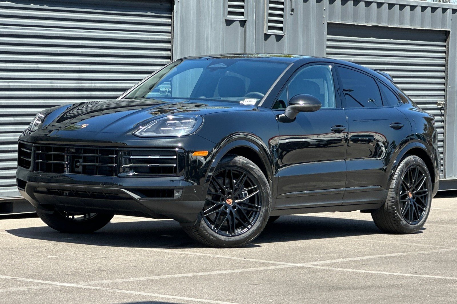 New 2026 Chromite Black Metallic Porsche Coupe image 1
