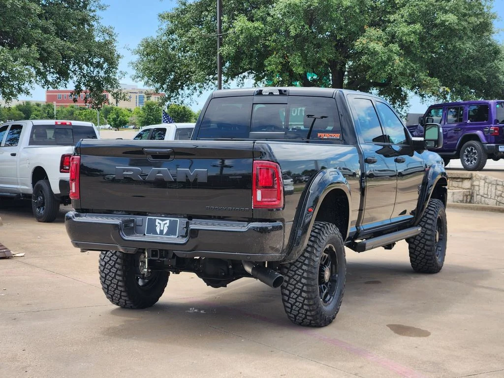 New 2026 Diamond Black Crystal Pearl-Coat Exterior Paint RAM Big Horn Rocky Ridge image 4