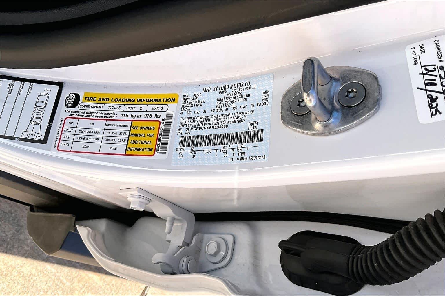 Used 2025 Oxford White Ford Outer Banks image 23