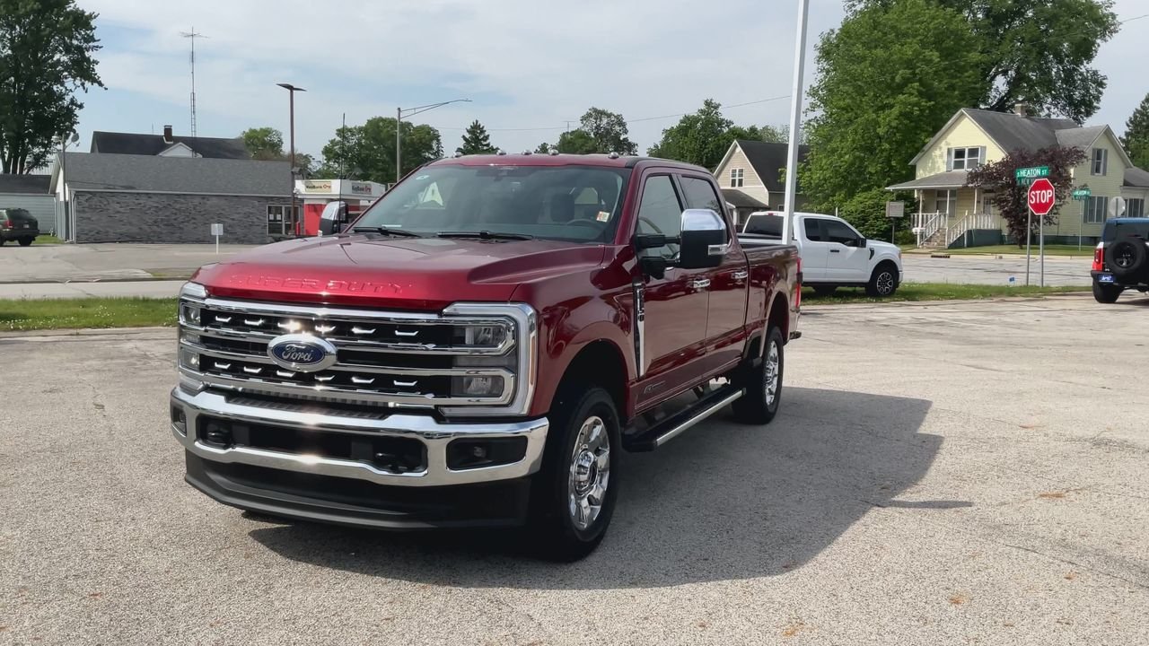 New 2026 Ruby Red Metallic Tinted Clearcoat Ford F-250® Lariat® image 8