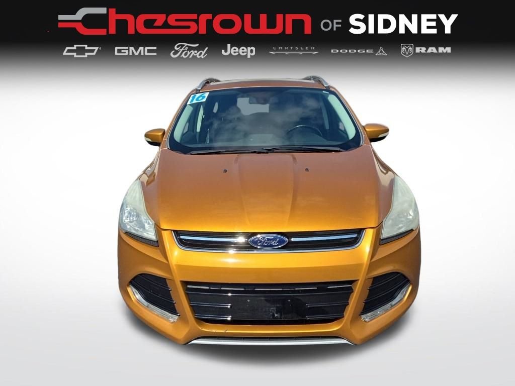 Used 2016 Ford Escape Titanium with VIN 1FMCU0JX4GUA13569 for sale in Sidney, OH