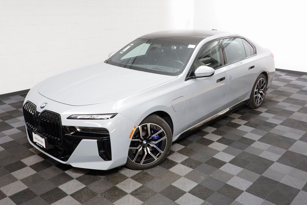 Certified 2025 BMW 7 Series 750e with VIN WBA43EH06SCV09602 for sale in Naperville, IL