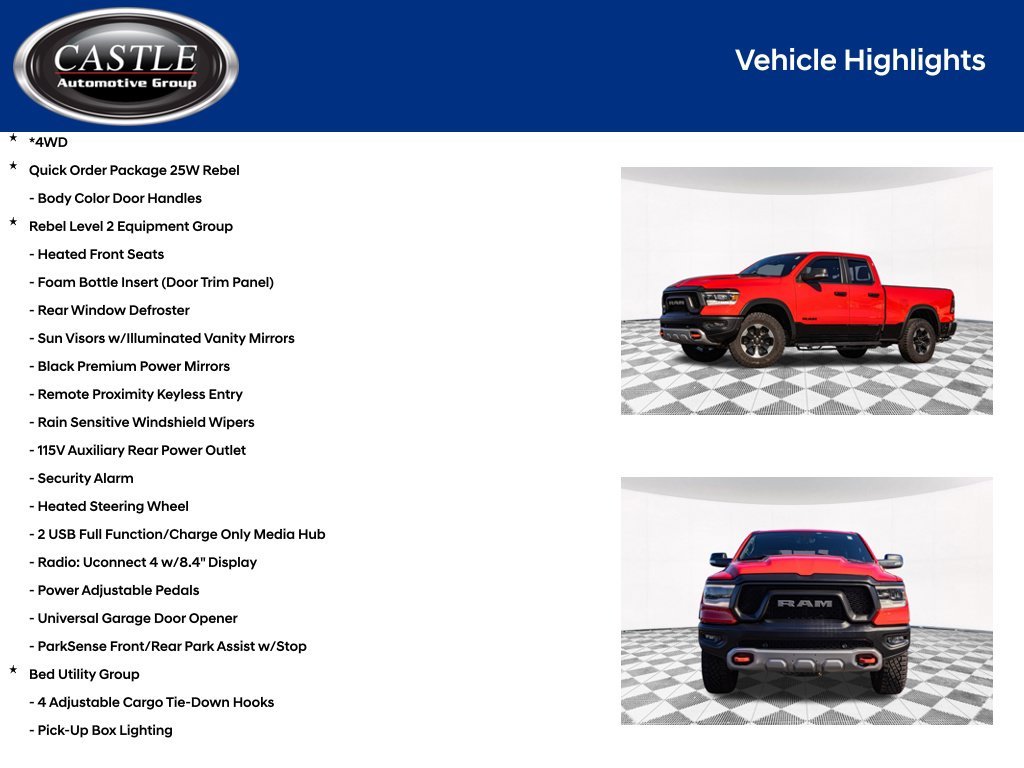 Used 2020 Red Ram Rebel image 4