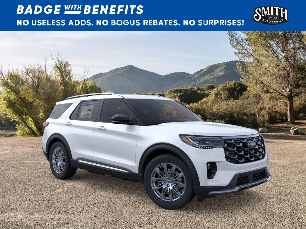 New 2026 Star White Metallic Tri-Coat Ford Platinum™ image 8