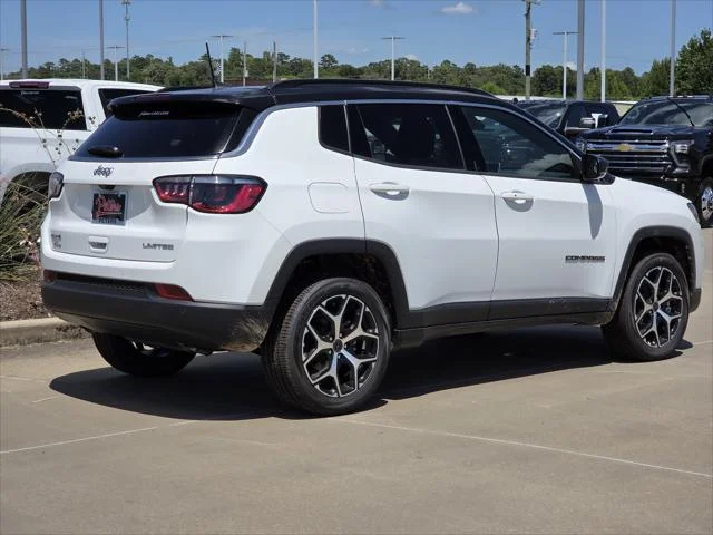 New 2026 Bright White Clear-Coat Exterior Paint Jeep Limited image 3
