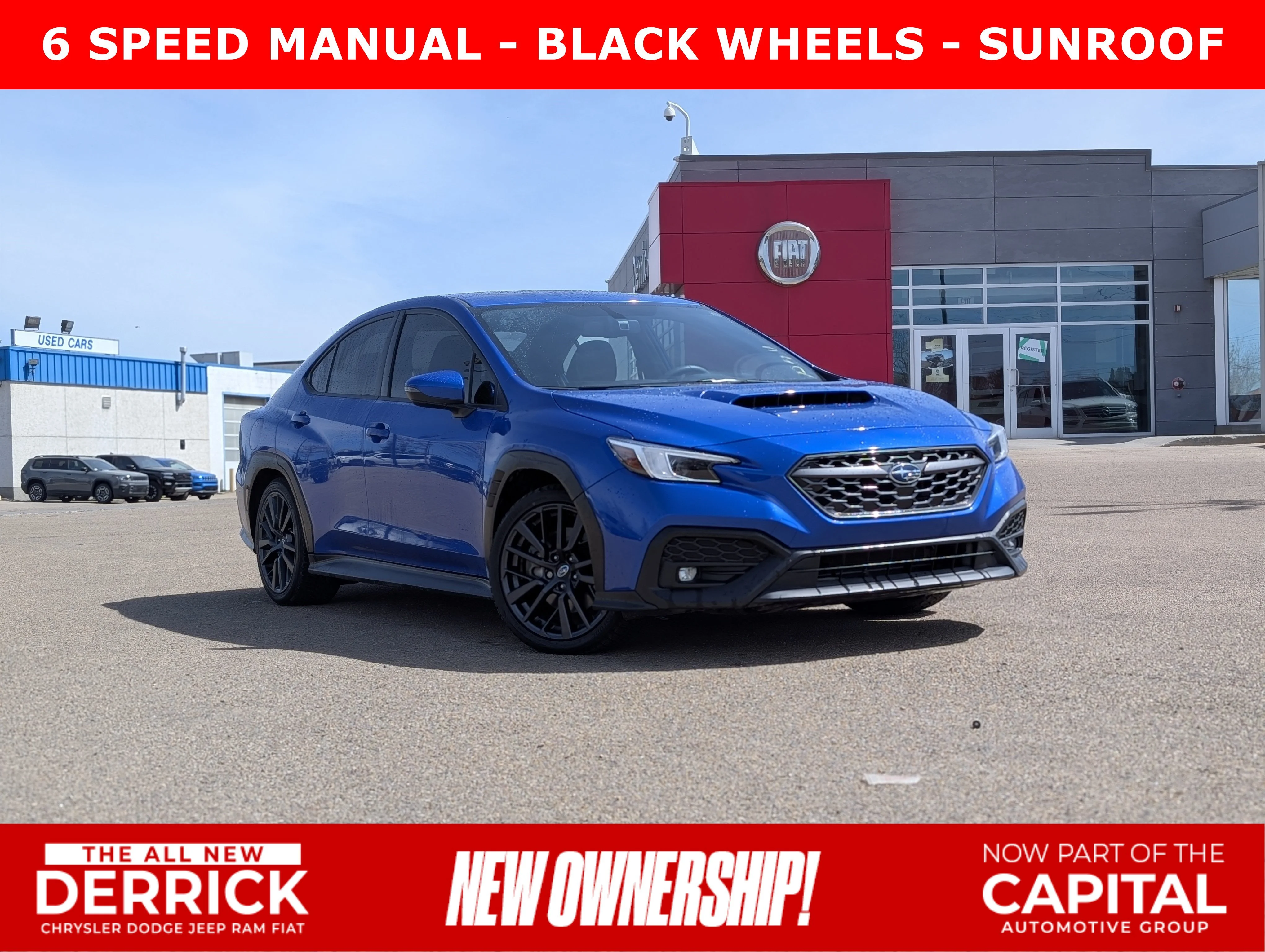Used 2023 WR Blue Pearl Subaru Sport-tech image 1