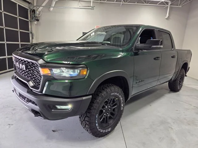 New 2026 Serrano-Green Metallic Exterior Paint RAM Rebel image 3