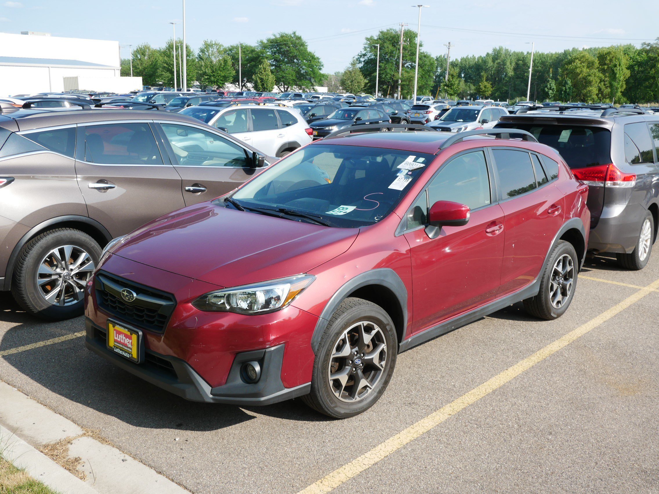 Used 2019 Venetian Red Pearl Subaru Premium image 3