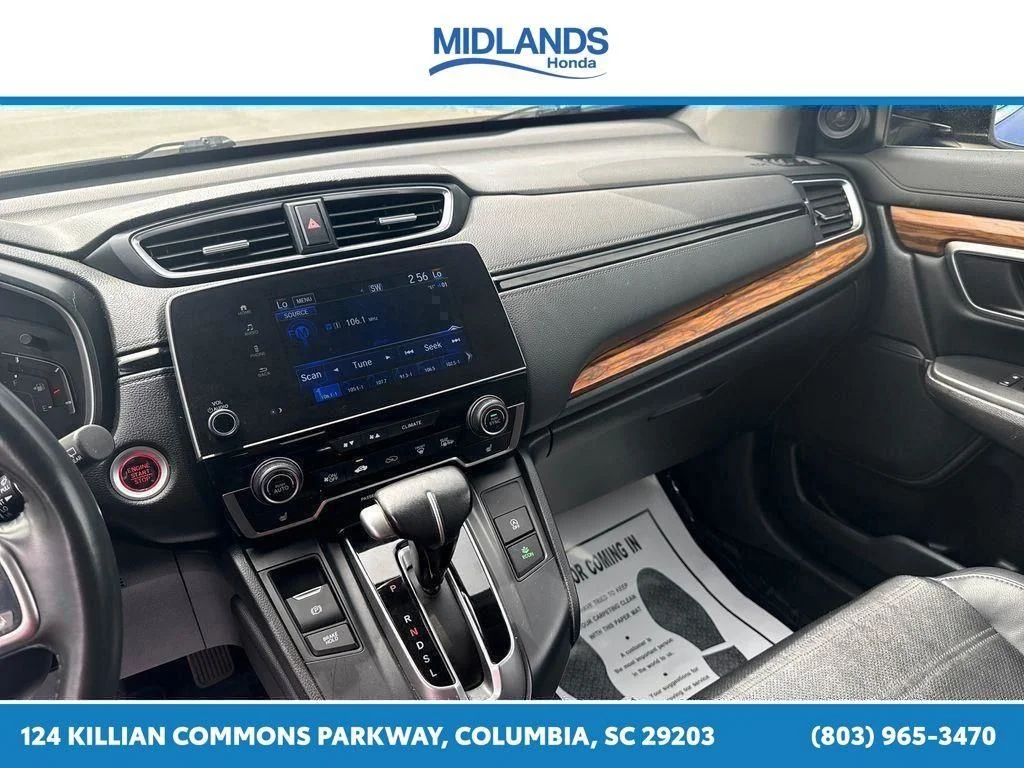 Certified Used 2021 Aegean Blue Metallic Honda EX-L image 24