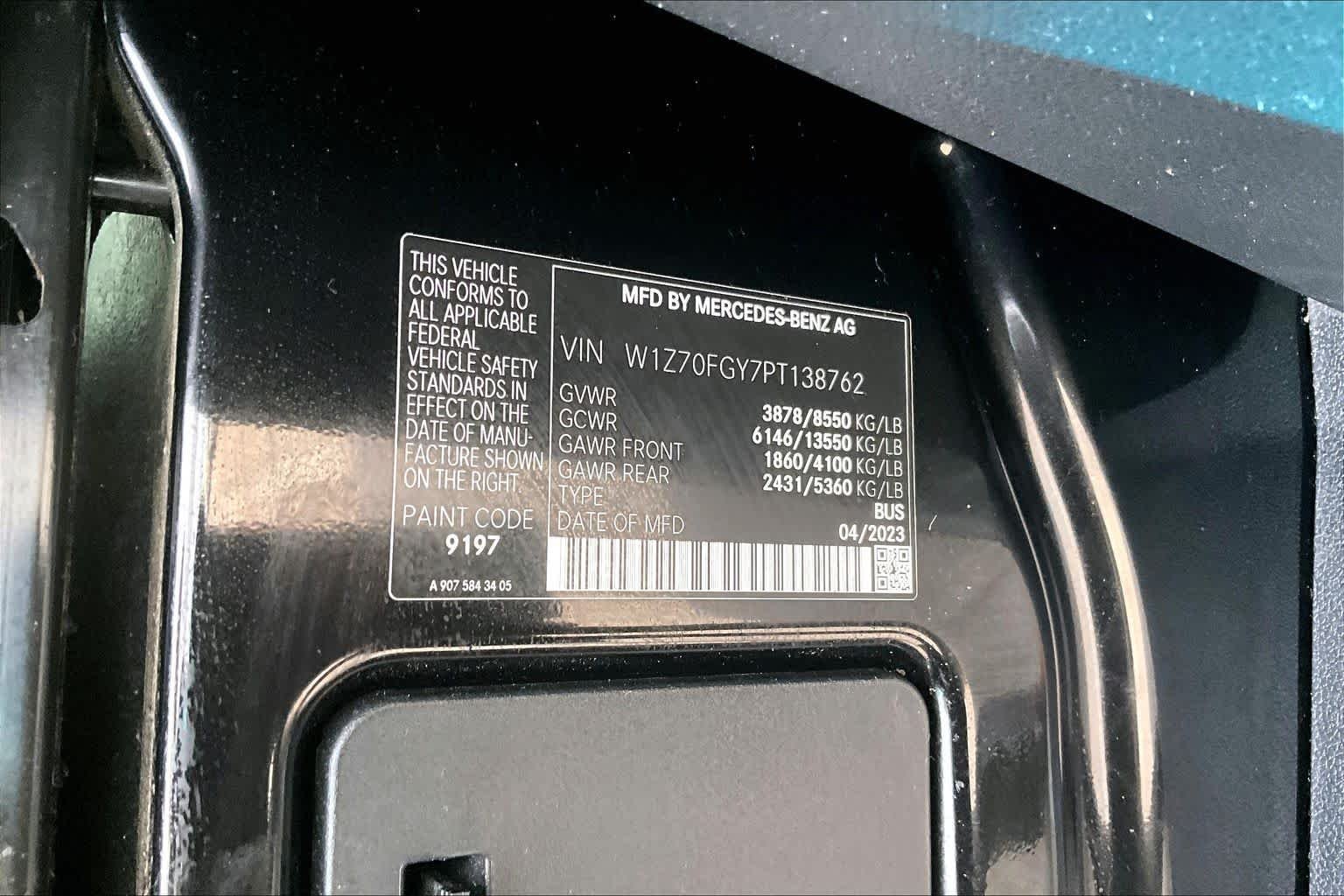 Used 2023 Obsidian Black Metallic Mercedes-Benz  image 37