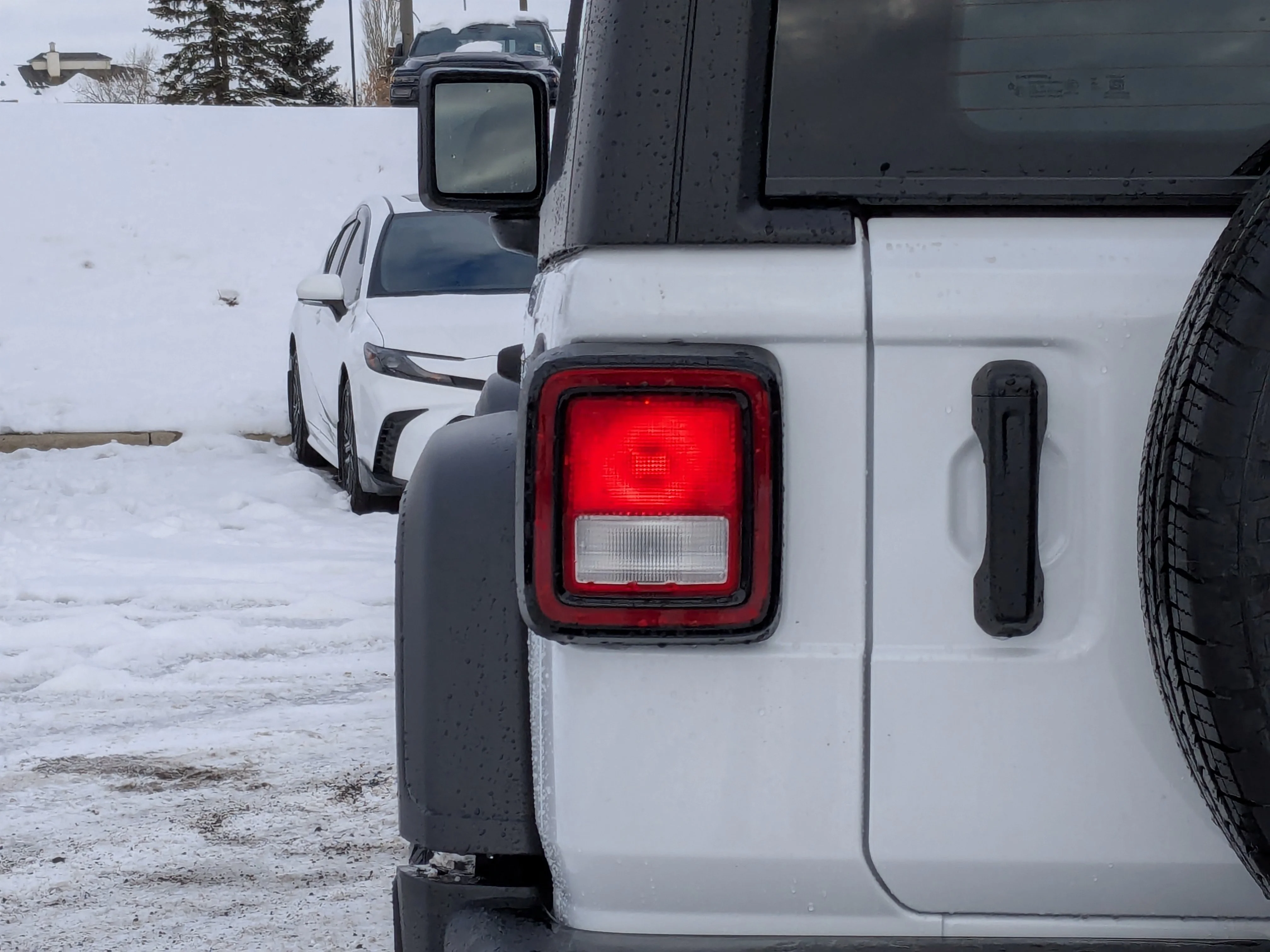 New 2026 White Jeep Sport - - 2.0L Turbo Engine - 12.3 Uconnect 5 Display - Black Freedom Hardtop - 8-Speed Auto & More image 11