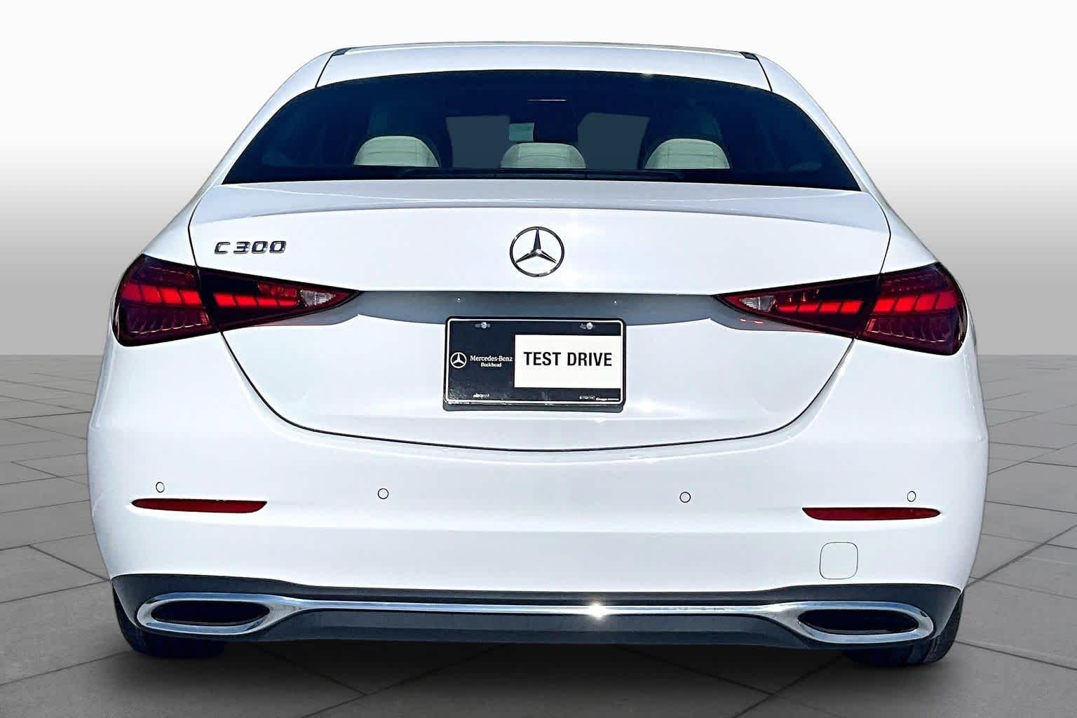 Used 2024 MANUFAKTUR Moonlight White Metallic Mercedes-Benz C 300 image 5