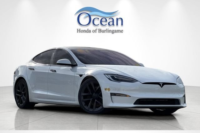 Used 2021 Tesla Model S Plaid with VIN 5YJSA1E61MF446979 for sale in Burlingame, CA