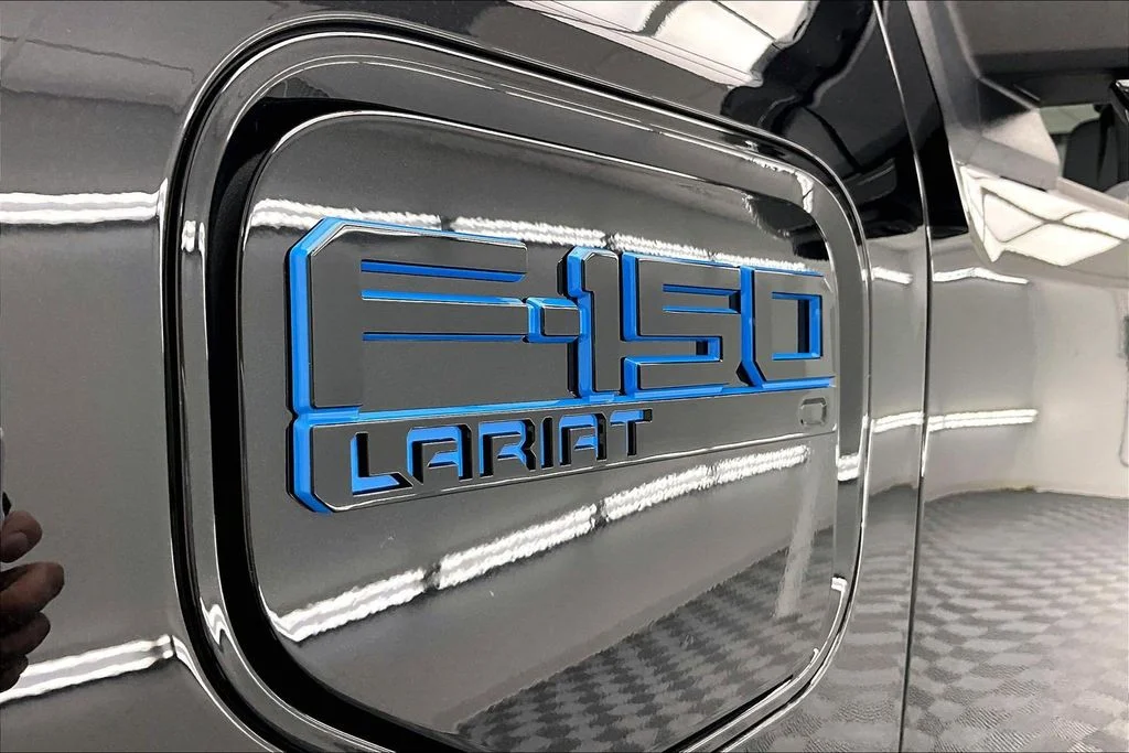 New 2025 Black Metallic Ford Lariat® image 9