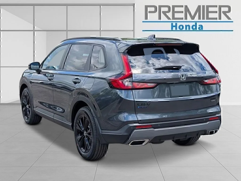 New 2026 Meteorite Gray Metallic Honda AWD Sport Touring Hybrid image 3