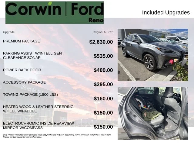 Used 2021 Gray Lexus 300h image 3