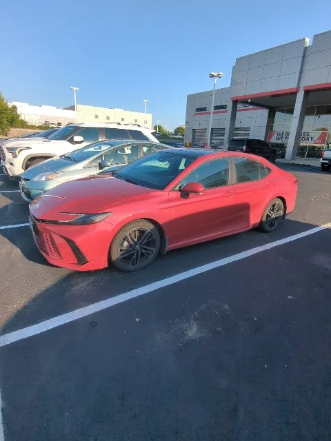 Used 2025 Red Toyota XSE image 2