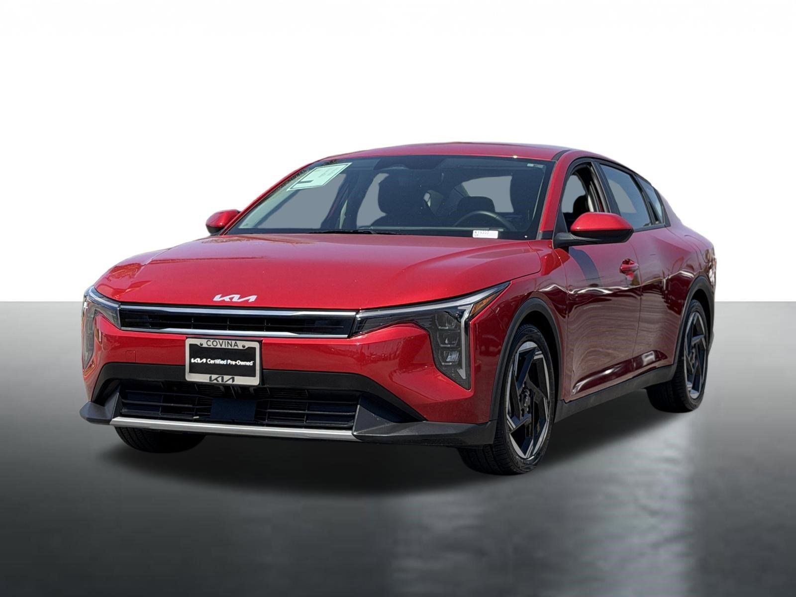 Certified Used 2025 Currant Red Kia EX image 4